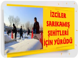 İzciler Sarıkamış Şehitleri İçin Yürüdü