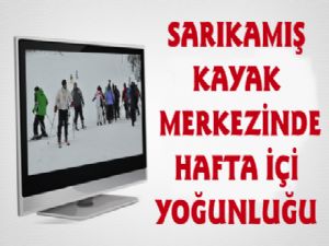 Sarıkamış'ta Kayak Sezonuna Yoğun İlgi