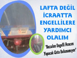 Kars'ta Engelli Vatandaşın Usta Çilesi