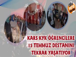 Kars KYK 15 Temmuz Darbesini Unutturmuyor