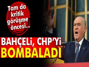 Bahçeli'den CHP'ye sert eleştiriler