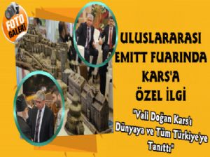 Kars  EMITT Turizm Fuarında İlgi Odağı Oldu