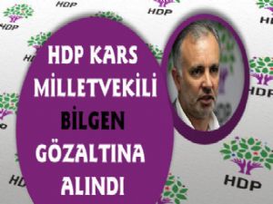 Kars Milletvekili ve HDP Parti Sözcüsü Ayhan Bilgen Gözaltına Alındı