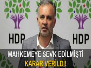 HDP Sözcüsü Ayhan Bilgen serbest bırakıldı