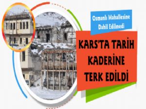 Kars'ta Tarihi Yapı Kaderine Terk Edildi