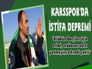 Karsspor Başkanı Muharrem Yıldız İstifa Ediyor