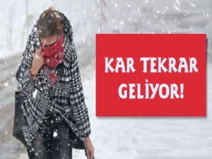 Meteoroloji Uyardı, Kars'a Kar Tekrar Geliyor