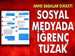 Sosyal medyada İğrenç Tuzak