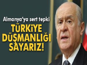 Devlet Bahçeli'den Almanya'ya sert tepki