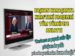 Başkan Karaçanta TGRT Ekranlarında