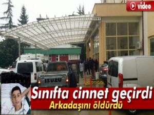 Rize'de lise öğrencisi sınıfta cinnet geçirdi: 1 ölü, 1 yaralı