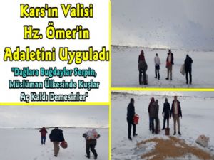 Kars Valisi Hz. Ömer'in Adaletini Uyguladı