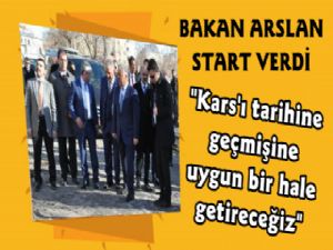 Bakan Arslan; Osmanlı Mahallesi Projesine Start Verdi