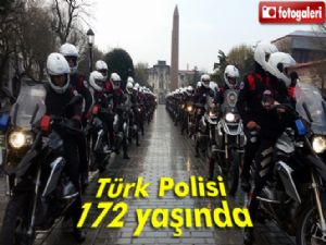 Türk Polis Teşkilatı'nın 172'inci kuruluş yıl dönümü Sultanahmet'te kutlandı