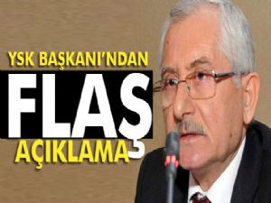 YSK Başkanı'ndan çok önemli 'oy' açıklaması