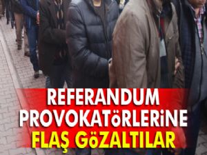 Referandum protestolarında 19 gözaltı