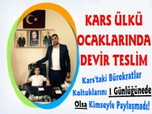 Kars Ülkü Ocakları'nda Devir Teslim