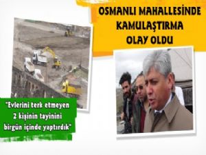 Osmanlı Mahallesi'nde Kamulaştırma Olay Oldu