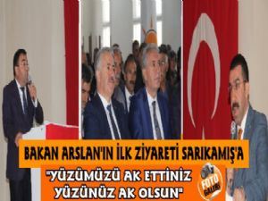 Bakan Arslan'a Sarıkamış'ta Büyük İlgi