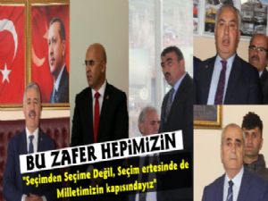 Bakan Arslan'dan İlçelere Teşekkür Ziyareti