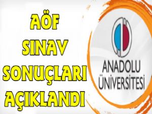 Son dakika! AÖF sonuçları açıklandı