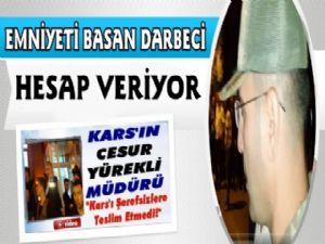 Kars'ta İl Emniyet Müdürünü Almaya Gelen Darbeci Hakim Karşısında