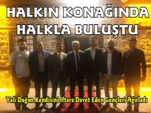 Kars Valisi O Gençleri Çaya Davet Etti
