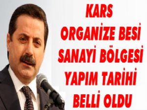 Kars'a 'Besi Organize Sanayi Bölgesi' müjdesi