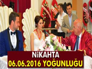 Nikahta, 06.06.2016 yoğunluğu