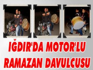 Iğdır'ın Modern Ramazan Davulcu'ları