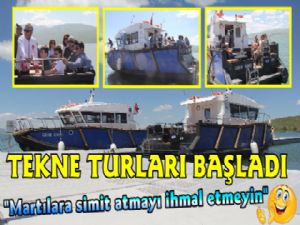 Kars'ta Tekne Turları Başladı