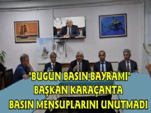 Başkan Karaçanta Kars Basınıyla Buluştu