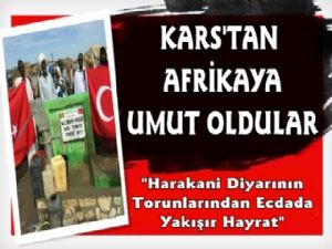 Kars'tan Afrika'ya Su Kuyusu İle Umut Oldular