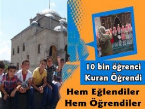 Kars İl Müftülüğü 11 Bin Öğrencilik Yaz Kursunu Tamamladı