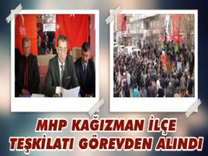 MHP Kağızman İlçe Teşkilatında Sinan Oğan Depremi