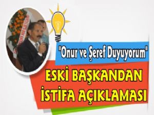 Eski Ak Parti Arpaçay İlçe Başkanı Zeki Elma'dan Açıklama