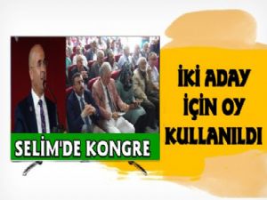 Kars'ta AK Parti Selim İlçe Kongresi Yapıldı