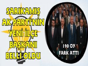 AK Parti Sarıkamış'ın Yeni İlçe Başkanı Belli Oldu