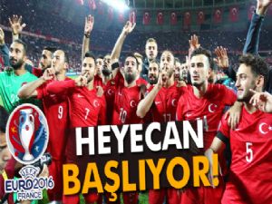 Euro 2016 heyecanı başlıyor