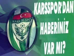 Karsspor'dan Haberiniz Var mı?