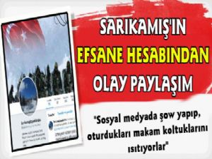 Sarıkamış'ın Efsane Twitter Hesabından Olay Paylaşım