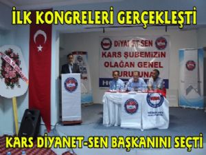 Kars Diyanet-Sen Başkanını Seçti