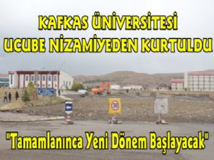 Kafkas Üniversitesi Yenileme Çalışmalarına Başladı