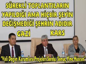 Kars'ta İl Koordinasyon Toplantısı