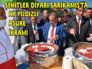 Sarıkamış'ta Ay Yıldızlı Aşure İkramı