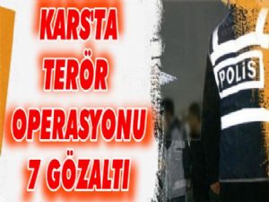 Polis'ten Şafak Operasyonu!  7 gözaltı