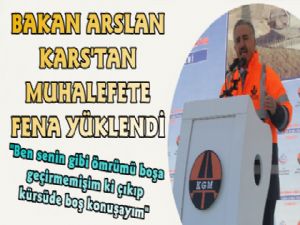 Bakan Arslan Verilen Gen Soru Önergesine Açıklama