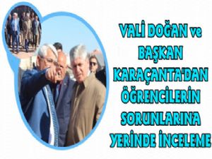 Kars'ta Öğrenci Yurtlarına Vali ve Başkan'dan İnceleme