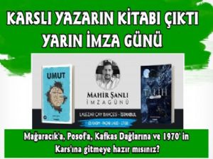 Karslı Yazar Mahir Şanlı'nın TALİH isimli Kitabı Çıktı