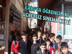 Kars'ta Öğrenciler Sinema İle Buluşuyor